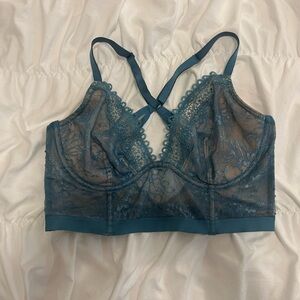 Victoria's Secret Lace Bralette in Blue